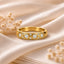 Crown Prism Gold Ring