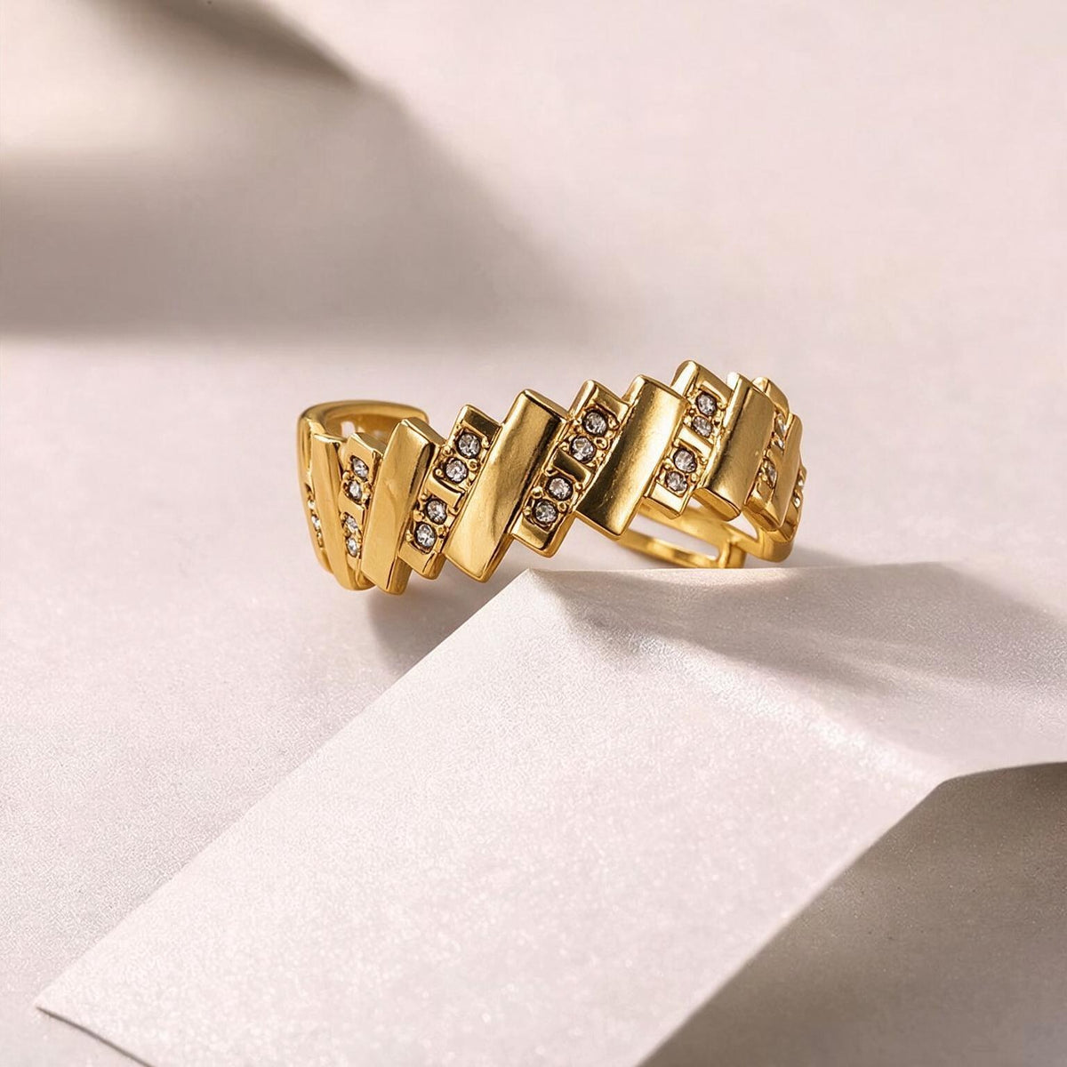 Art Deco Gold Ring