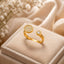 Dual Radiance Gold Ring