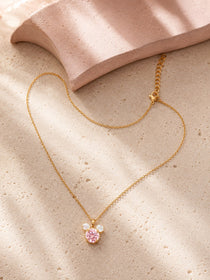 PinkMuse Gold Necklace