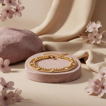 Celestia Layers Gold Bracelet