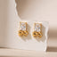 Livia Bow Gold Earrings
