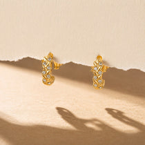 Astria Gold Huggie Earrings