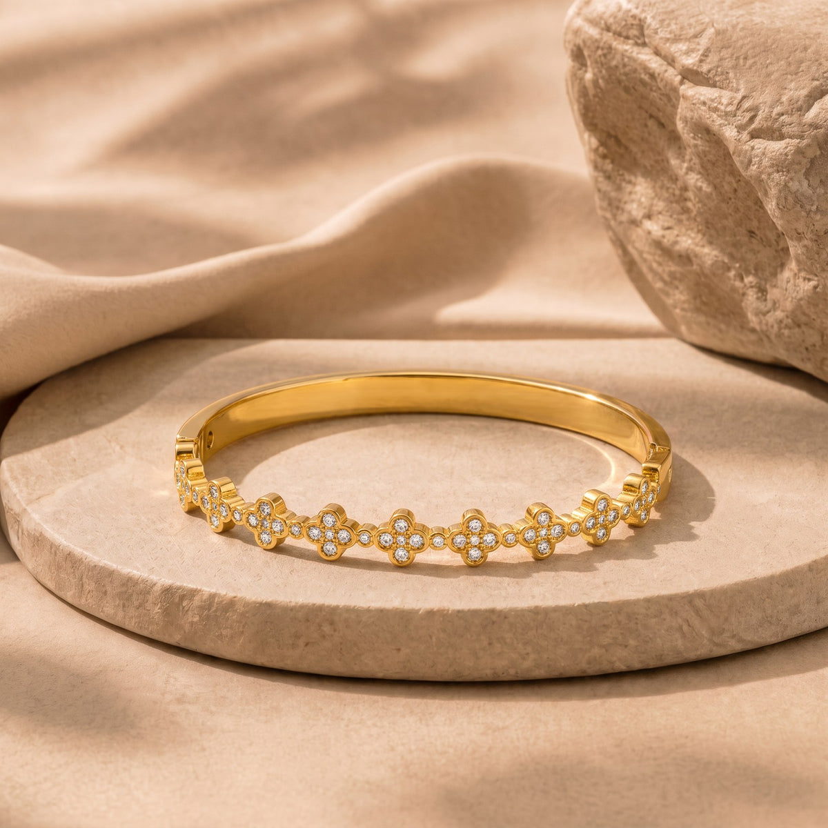 Heritage Gold Plated Bangle Main image