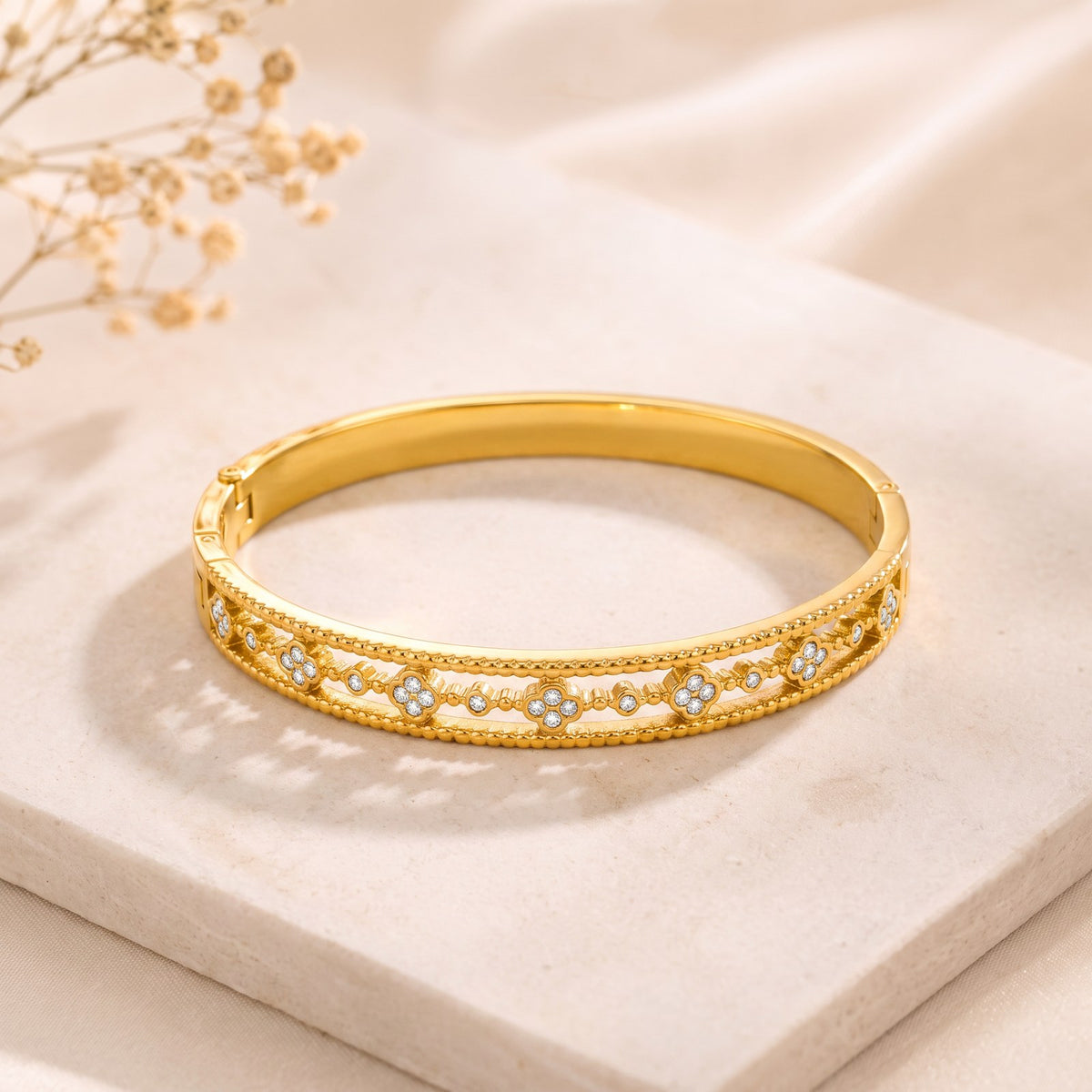 Imperial Gold Plated Bangle Main image