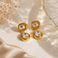 Opaline Gold Earrings