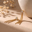 Lustre Falls Gold Earrings