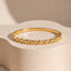 Ziva Gold Plated Bangle