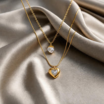 Duo Luxe Gold Necklace