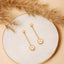 Snow Blossom Drop Earrings