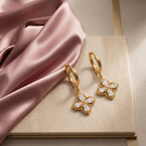 Fleur Gold Earrings