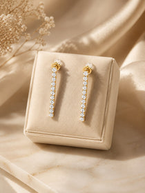 Line Drop Earrings