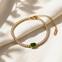 Veronica Gold Tennis Bracelet