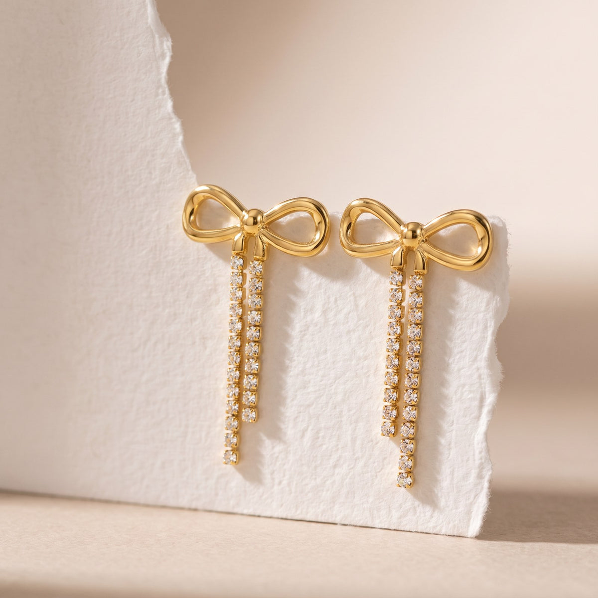Bella Statement Bow Earrings