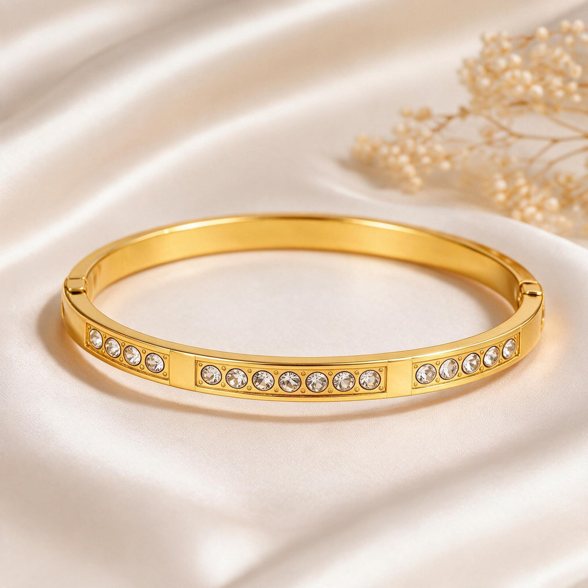Orion Gold Plated Bangle Main image