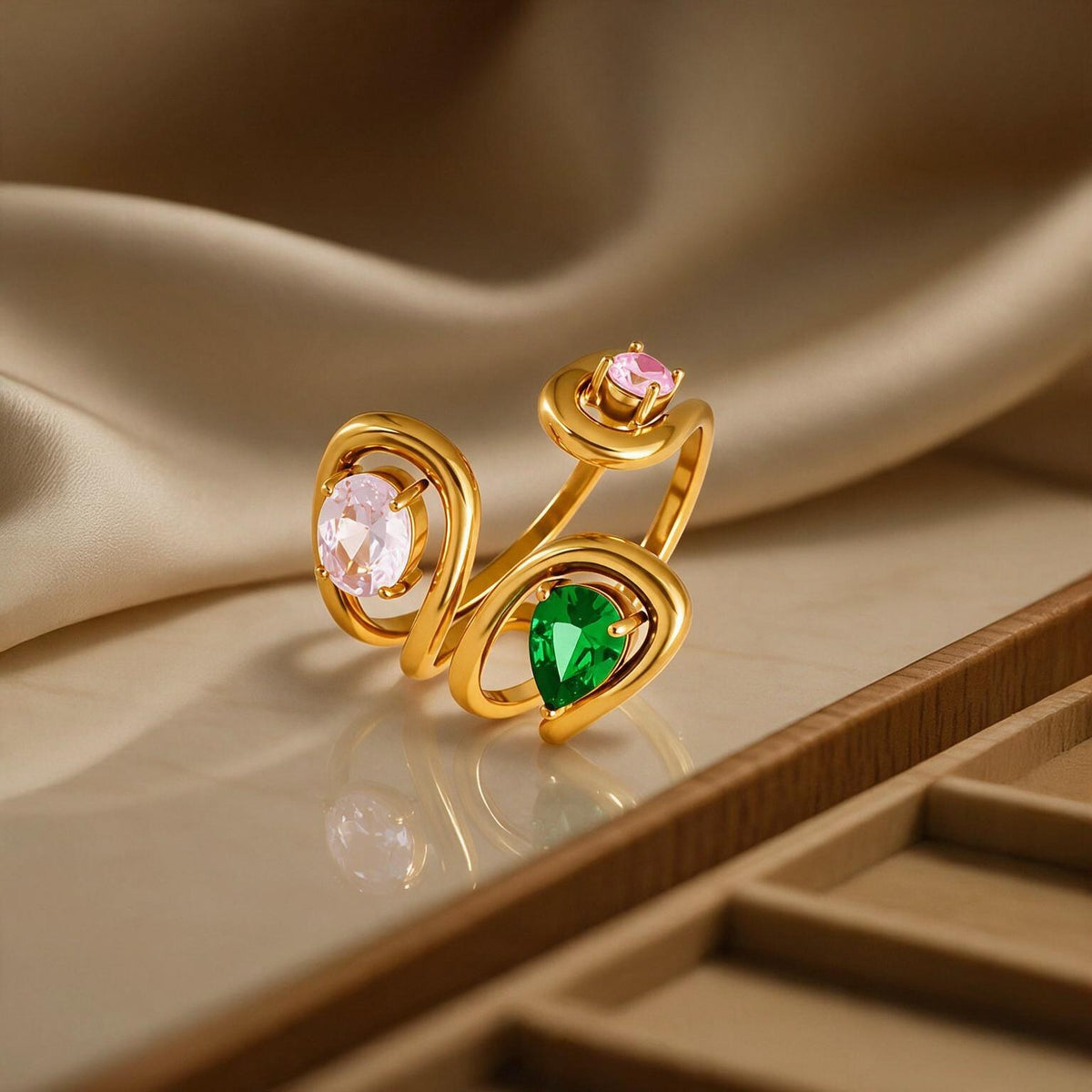 Eden Gem Gold Ring Main image