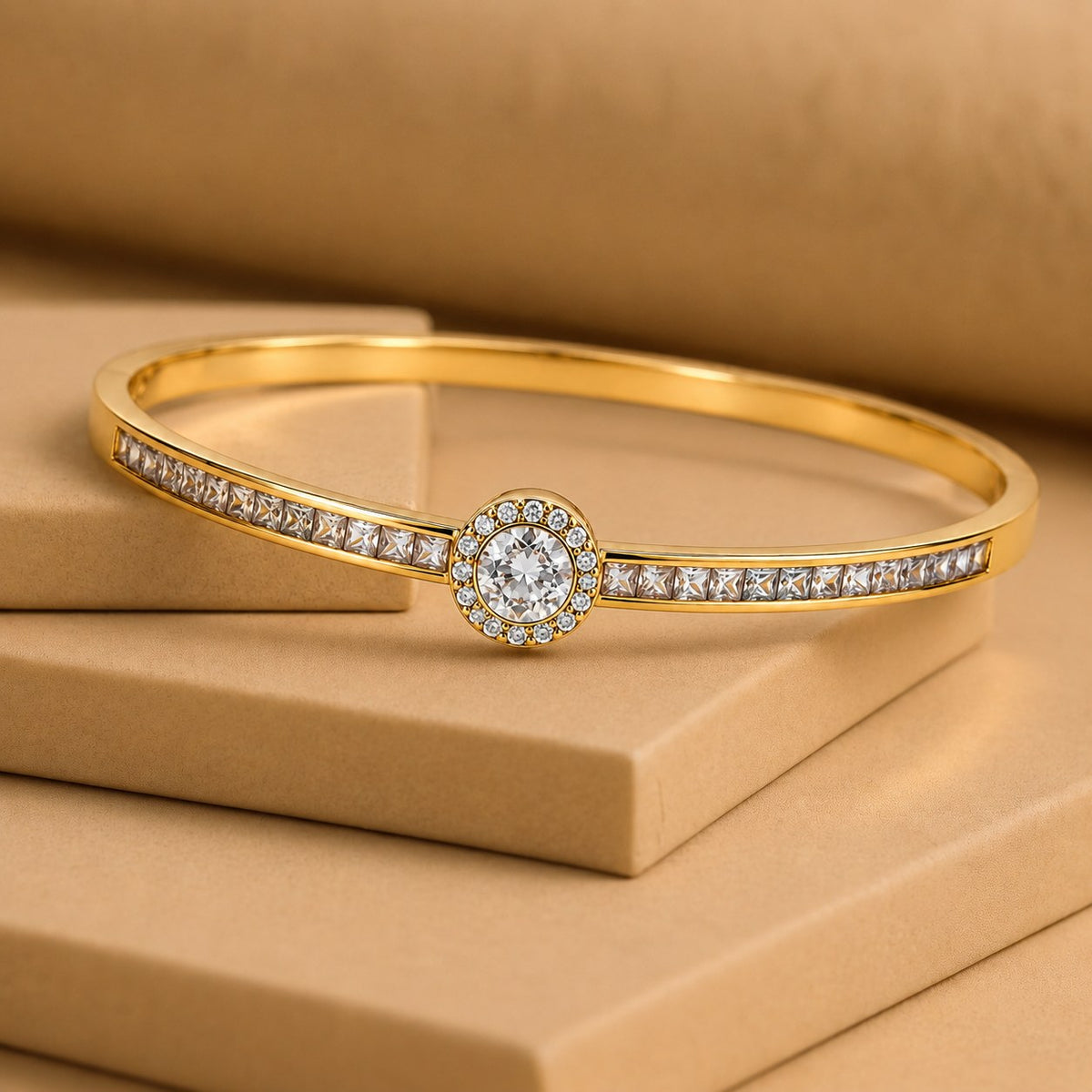 Regalia Gold Plated Bangle Main image