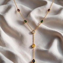 Liora Drop Gold Necklace