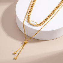 Harmony Layered Gold Necklace