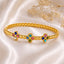 Riviera Gold Plated Bangle