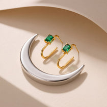Nova Gold Statement Hoop Earrings