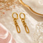 Urban Link Gold Earrings