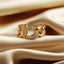 Celeste Link Gold Ring