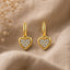 Adora Gold Heart Earrings