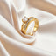 Gilded Cuff Gold Ring
