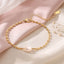 Ivory Gold Pearl Bracelet