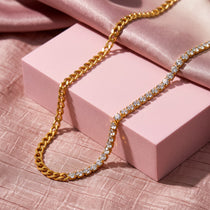 Duality Gold Necklace