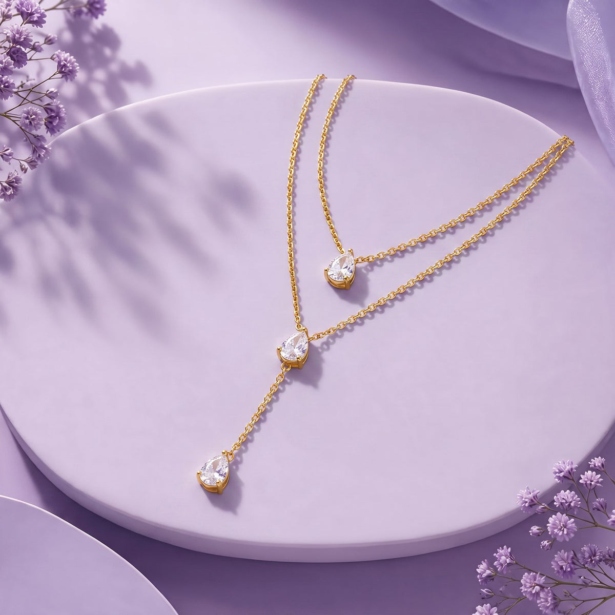 Pearlight Gold Necklace