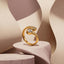 Celestia Open Gold Ring