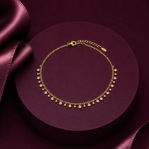 Serene Glow Gold Necklace