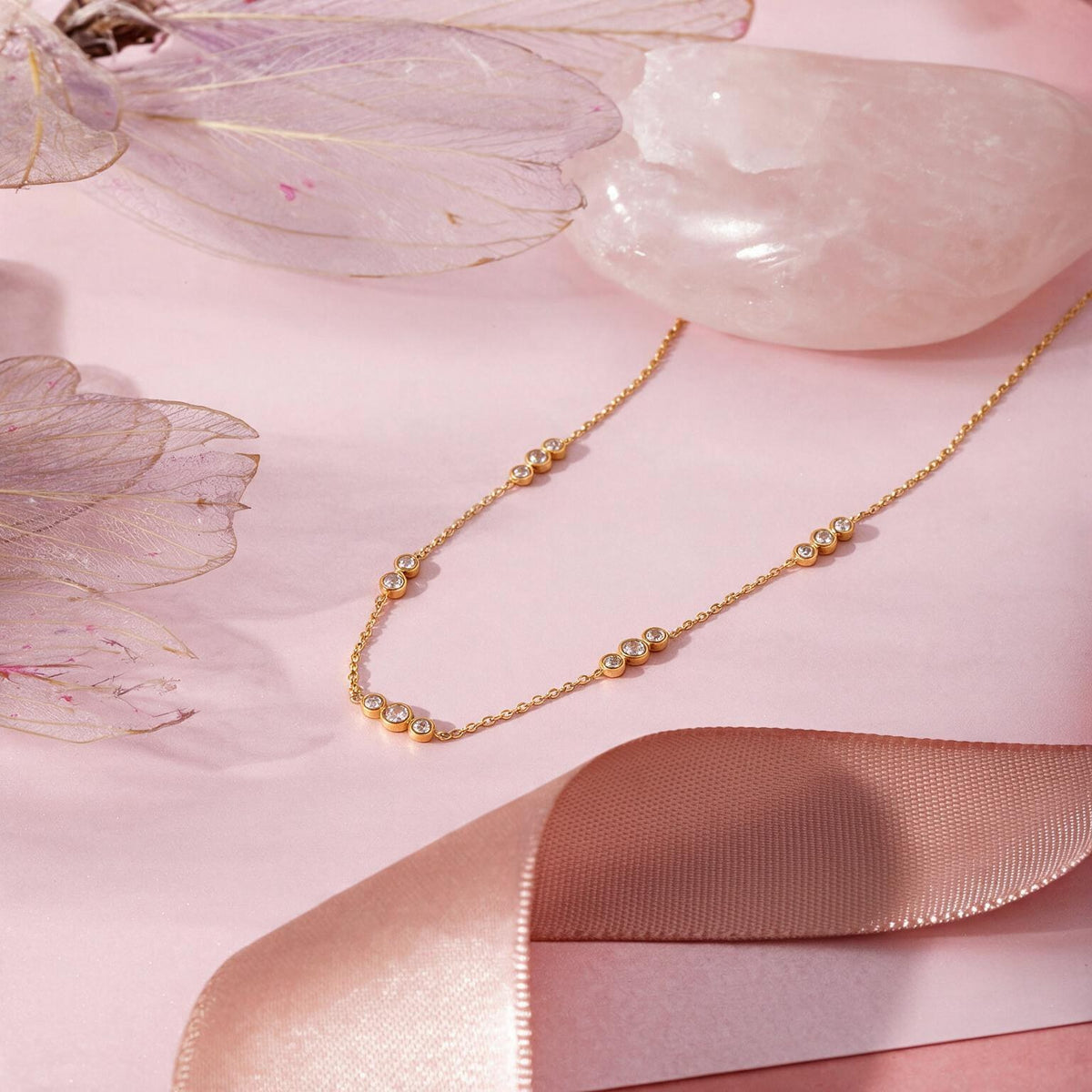 Whisper Gold Necklace