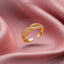 Opulent Twist Gold Ring