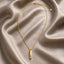 Monarch Bar Gold Necklace