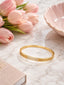Serena Gold Plated Bangle