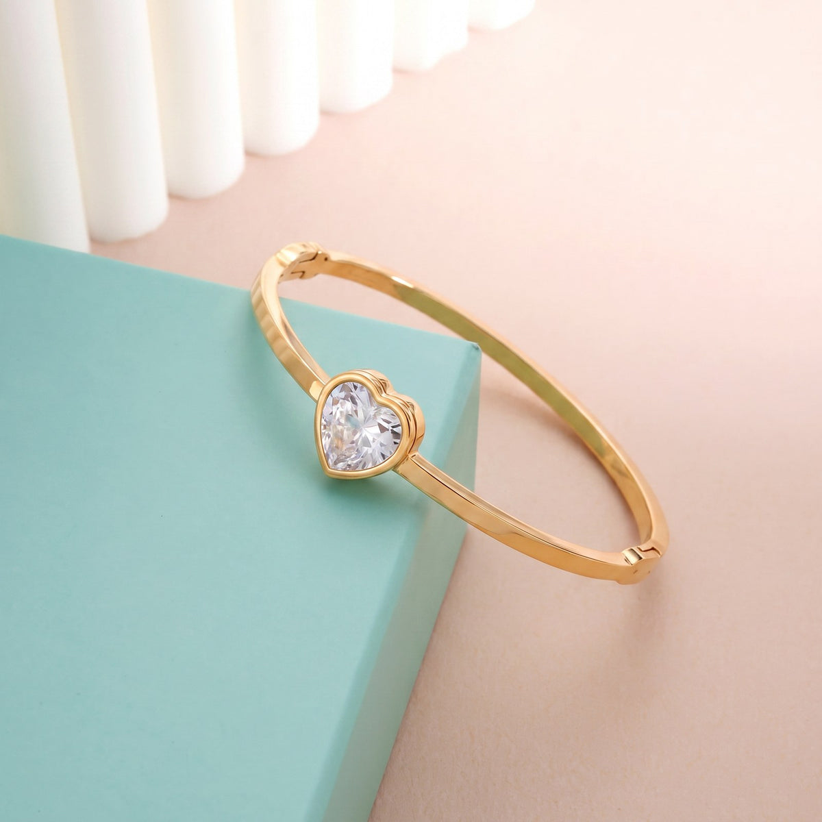 Forever Gold Plated Bangle Main image