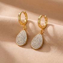 Dewdrop Gold Earrings