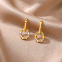 Orbit Gold Earrings