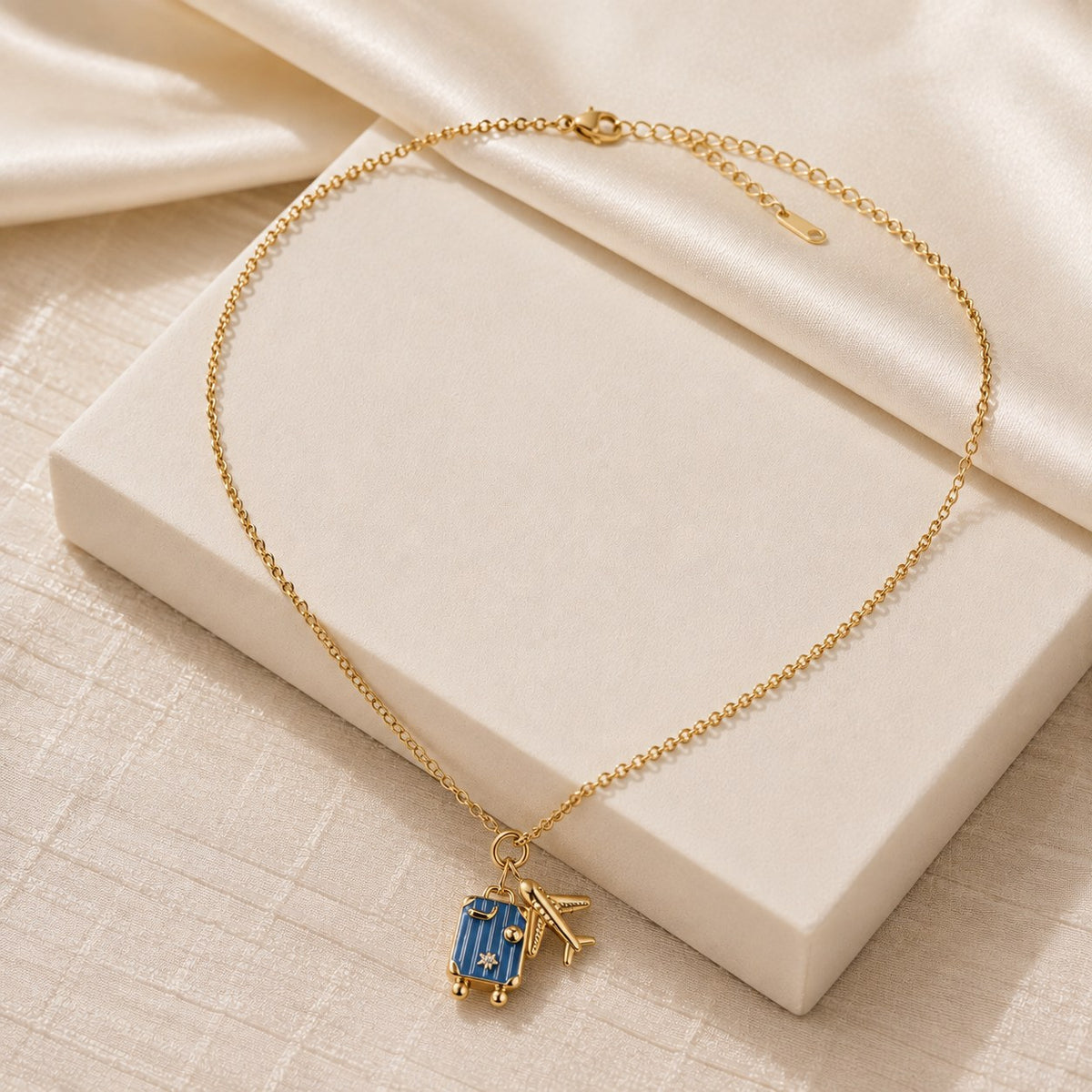 Jet Setter Gold Necklace