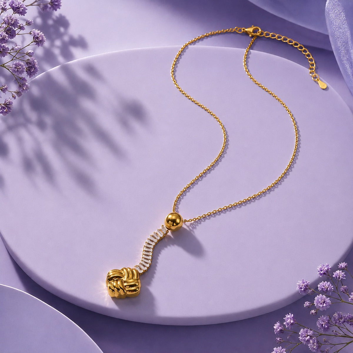 Zenith Glow Gold Necklace Main image