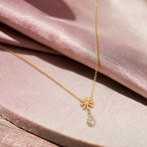 Fleur Gold Necklace