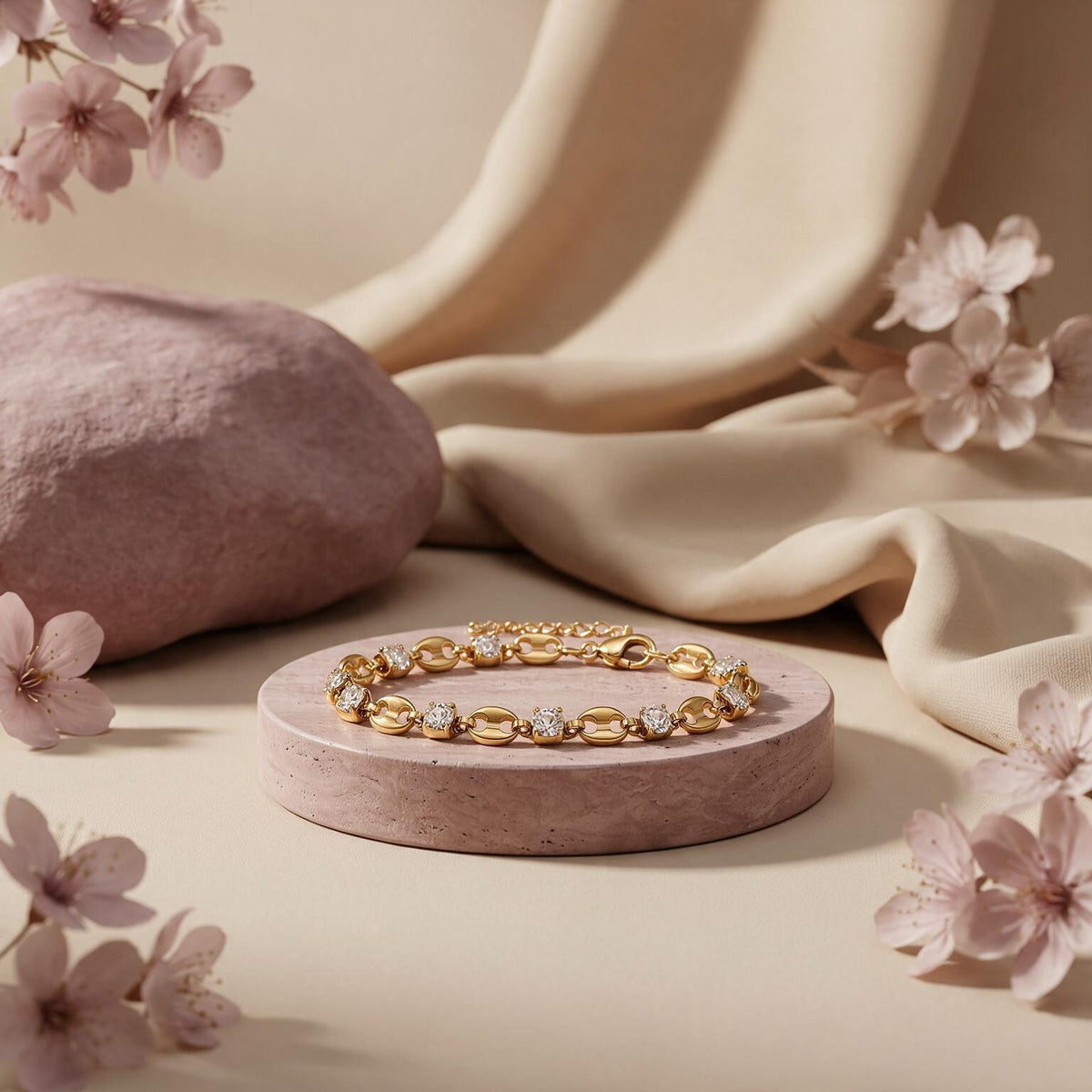 Interlock Gold Bracelet Main image