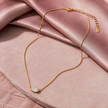Marquise Gold Necklace