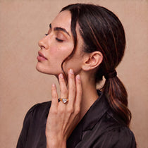 Aura Gold Heart Ring