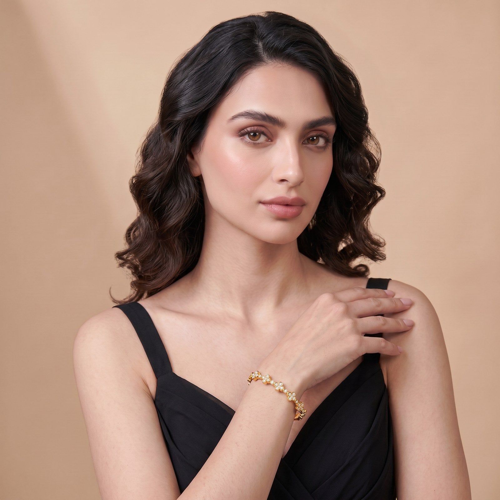 Heritage Gold Plated Bangle Secondary image