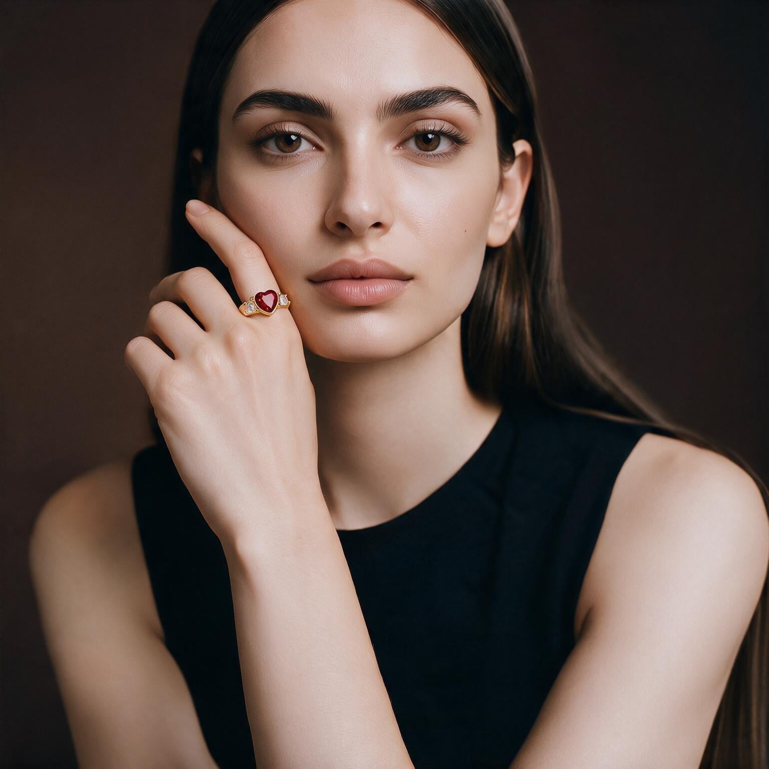 Rouge Gold Ring Secondary image