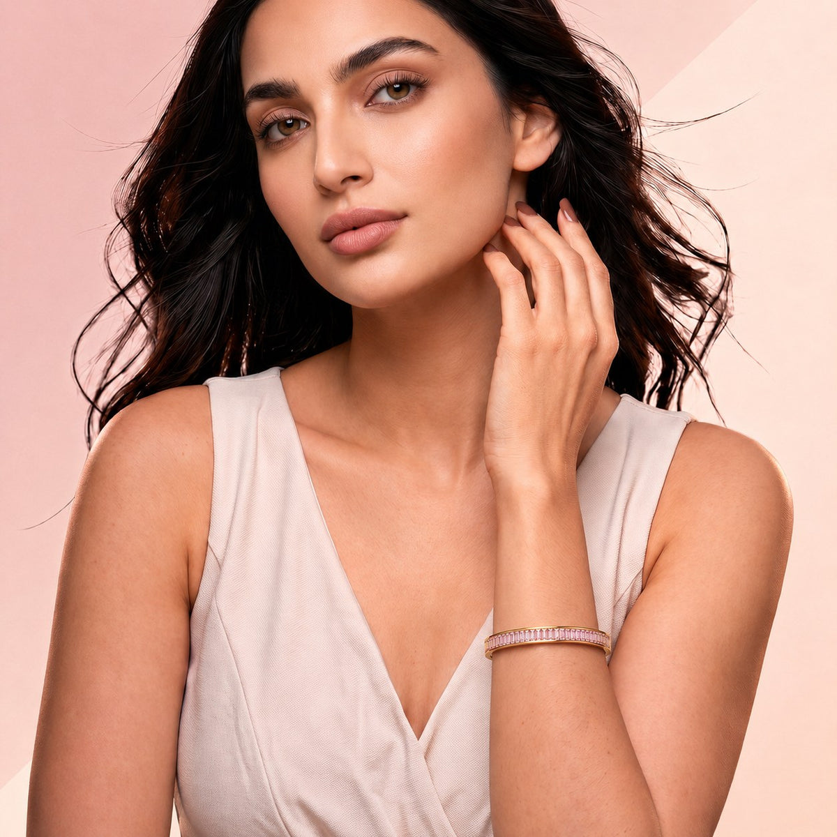 Rose Gold Plated Bangle